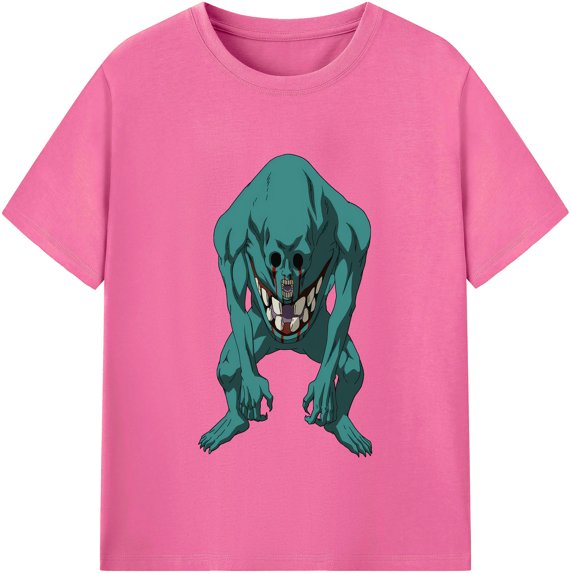 （画像用） 呪術廻戦 Jujutsu Kaisen レディースカジュアルプリントTシャツ（綿100％）
